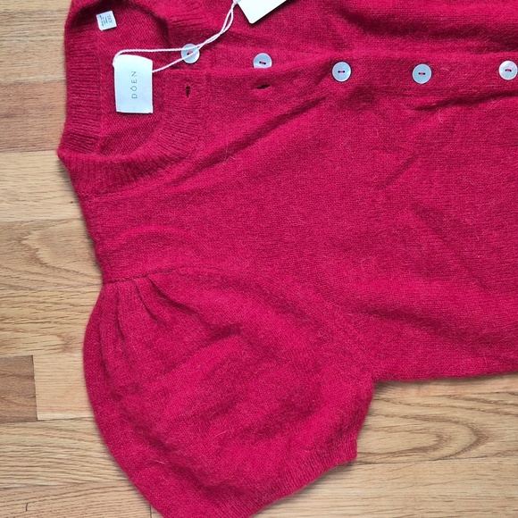 Doen Anisa Puff Sleeve Cardigan - Picture 2 of 4